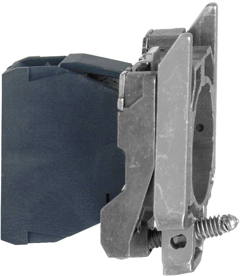 Schneider Electric ZB4BVB1156 Uchwyt lampy z kołnierzem montażowym, Harmony XB4, metalowy, biały, uniwersalny LED, test -5