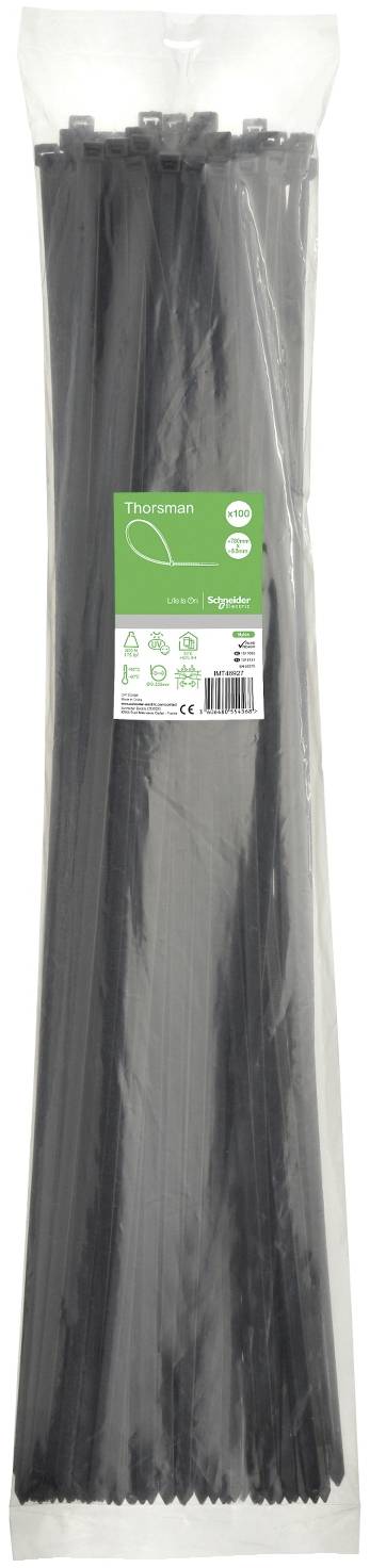 Opaska kablowa Schneider Electric IMT46428, 780 mm, poliamid 6.6, 100 szt.-2