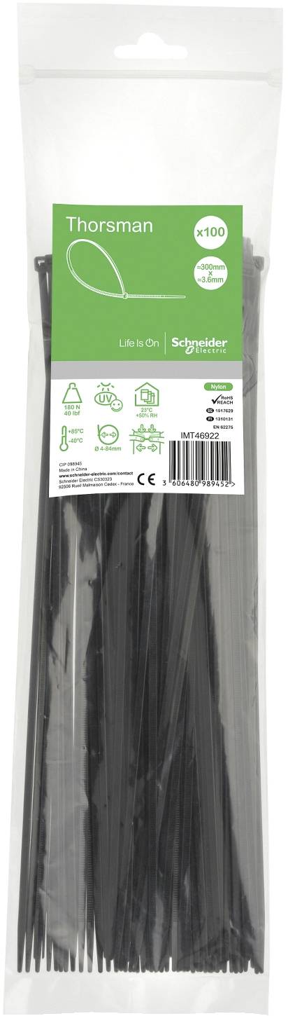 Schneider Electric IMT46418 Opaska kablowa 100 szt.-3