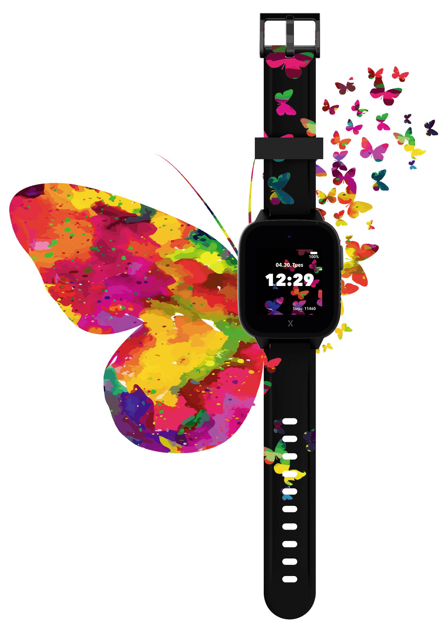 Змінний браслет Xplora XGO3 чорного кольору