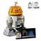 Zestaw LEGO 'Star Wars' Chopper z 1039 elementami, przeznaczony dla dzieci od 10 roku życia. Przedstawia pomarańczowo-szarego robota z wyświetlaczem.