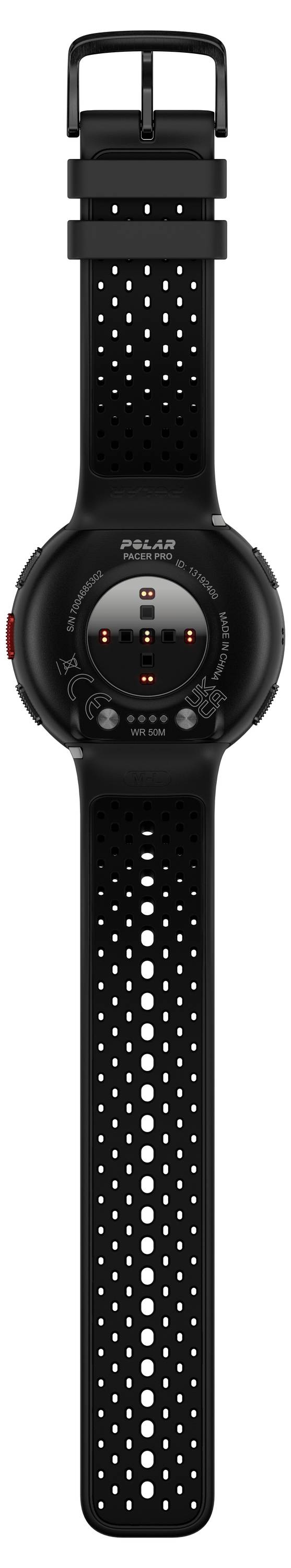 Пульсометр Polar PACER PRO HR з GPS та нагрудним ременем, карбоново-сірий