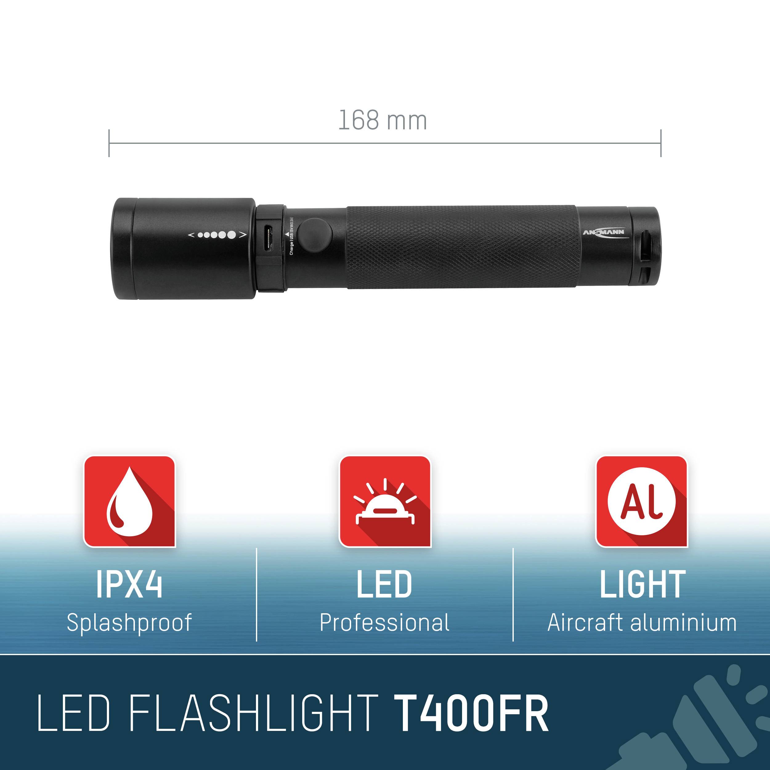 Ліхтарик Ansmann 1600-0150 1000 лм