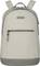 Jasny plecak z szarymi akcentami, kieszenkami na zamek błyskawiczny i regulowanymi paskami. Idealny do codziennego użytku.