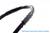 Kabel z podwójną termokurczliwą osłoną AIS, pokryte kroplami wody. Tekst w kolorze niebieskim: 'AIS Dual wall heat shrink tubing'.