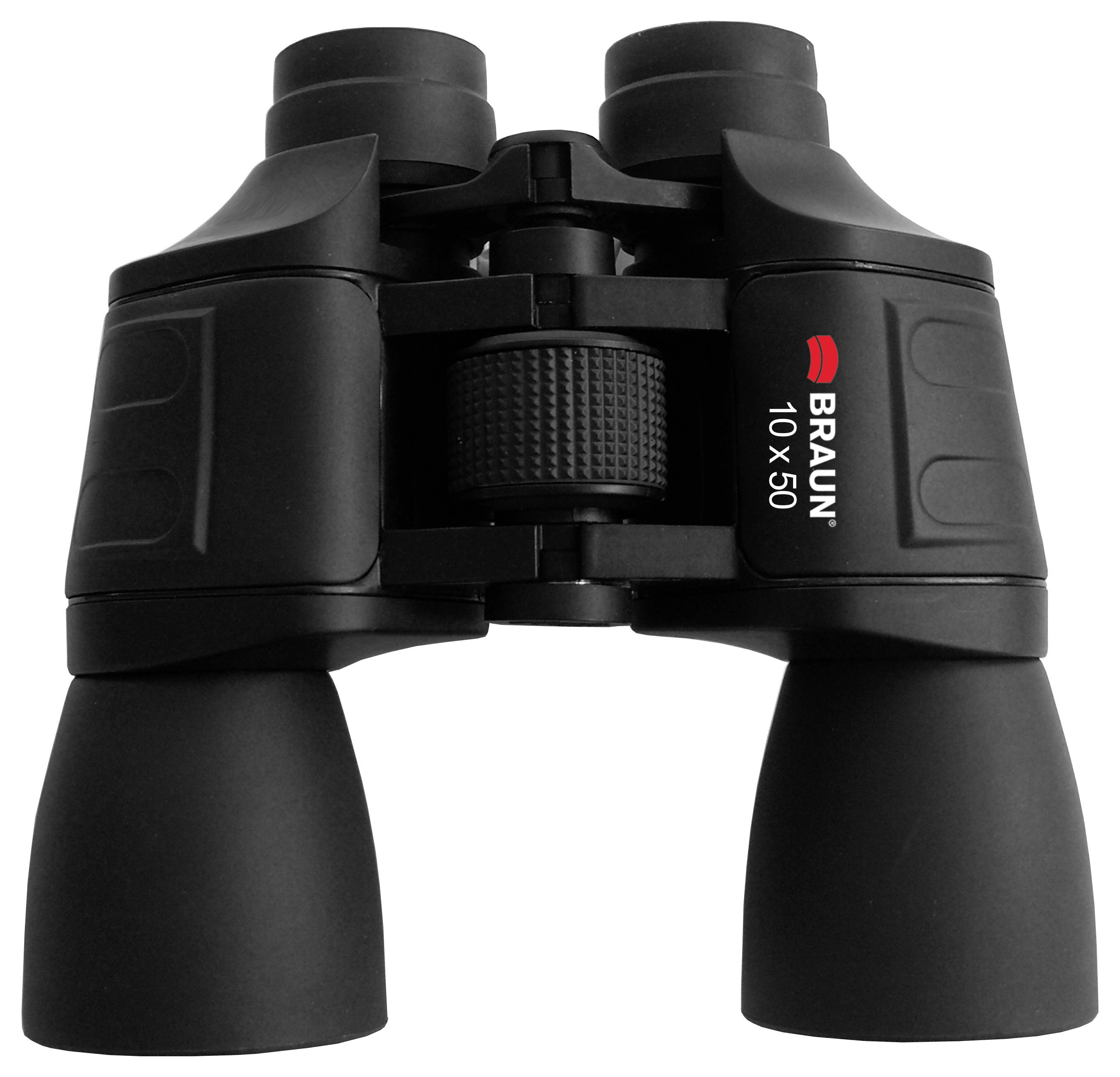 Бінокль Braun Phototechnik 20166 10 x 50 мм, чорний, porro 20166