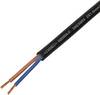 Przewód z gumowym płaszczem TRU COMPONENTS TC-13389168, 2 x 1 mm², 50 m, czarny