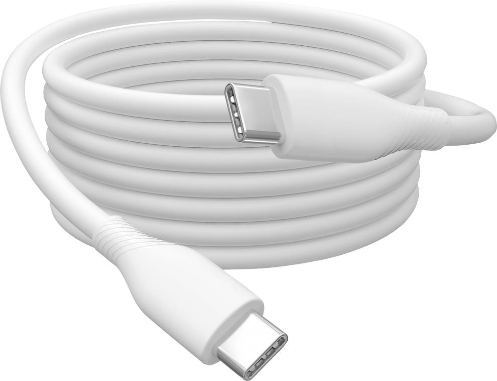 Кабель Digitus USB-C USB 2.0 чоловічий роз'єм USB-C® 1,00 м білий (матовий) Відмінні стійкість до старіння, гнучка конструкція, гн