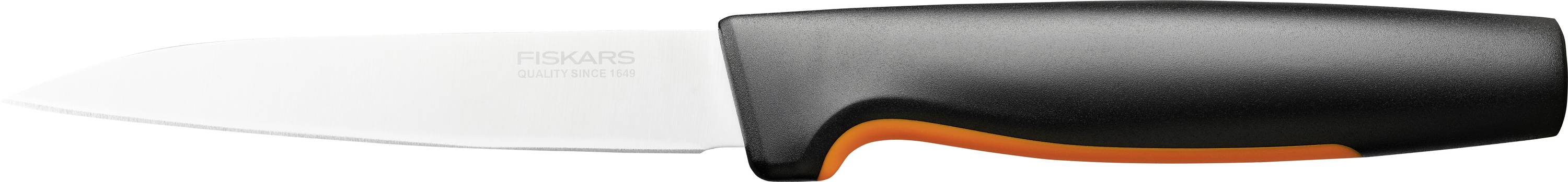 Ніж для овочів Fiskars 1057542 чорний, довжина 234 мм