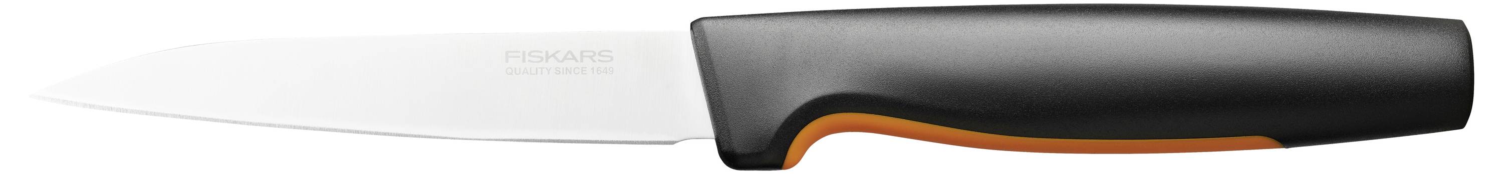 Ніж для овочів Fiskars 1057542 чорний, довжина 234 мм
