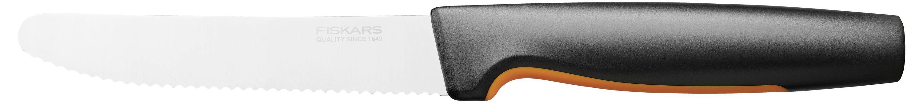 Ніж для помідорів Fiskars 1057543 чорний, довжина 230 мм