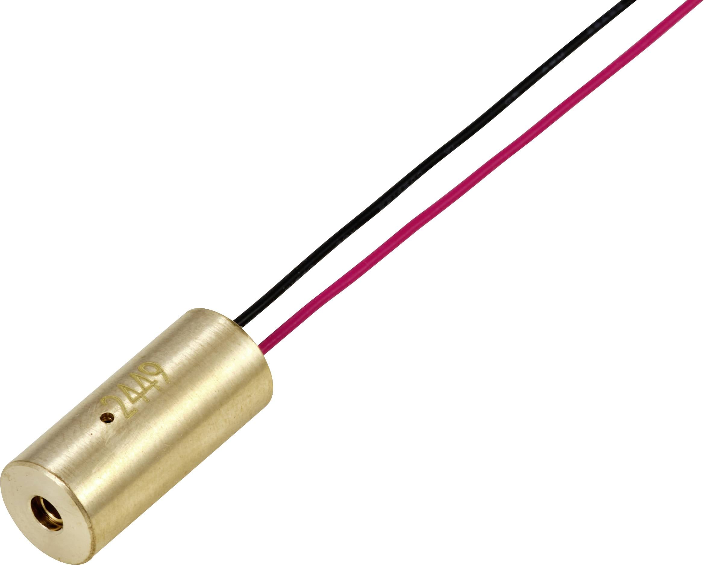 Лазерний модуль TRU COMPONENTS TC-13400844, клас 2, 0,95 мВт, 650 нм