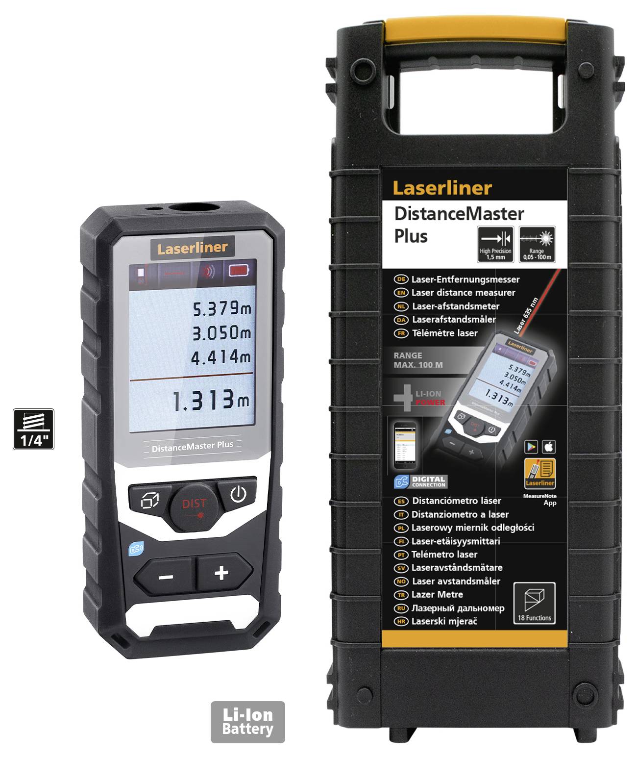 Кейс для лазерного далекоміра Laserliner DistanceMaster Plus 100 м