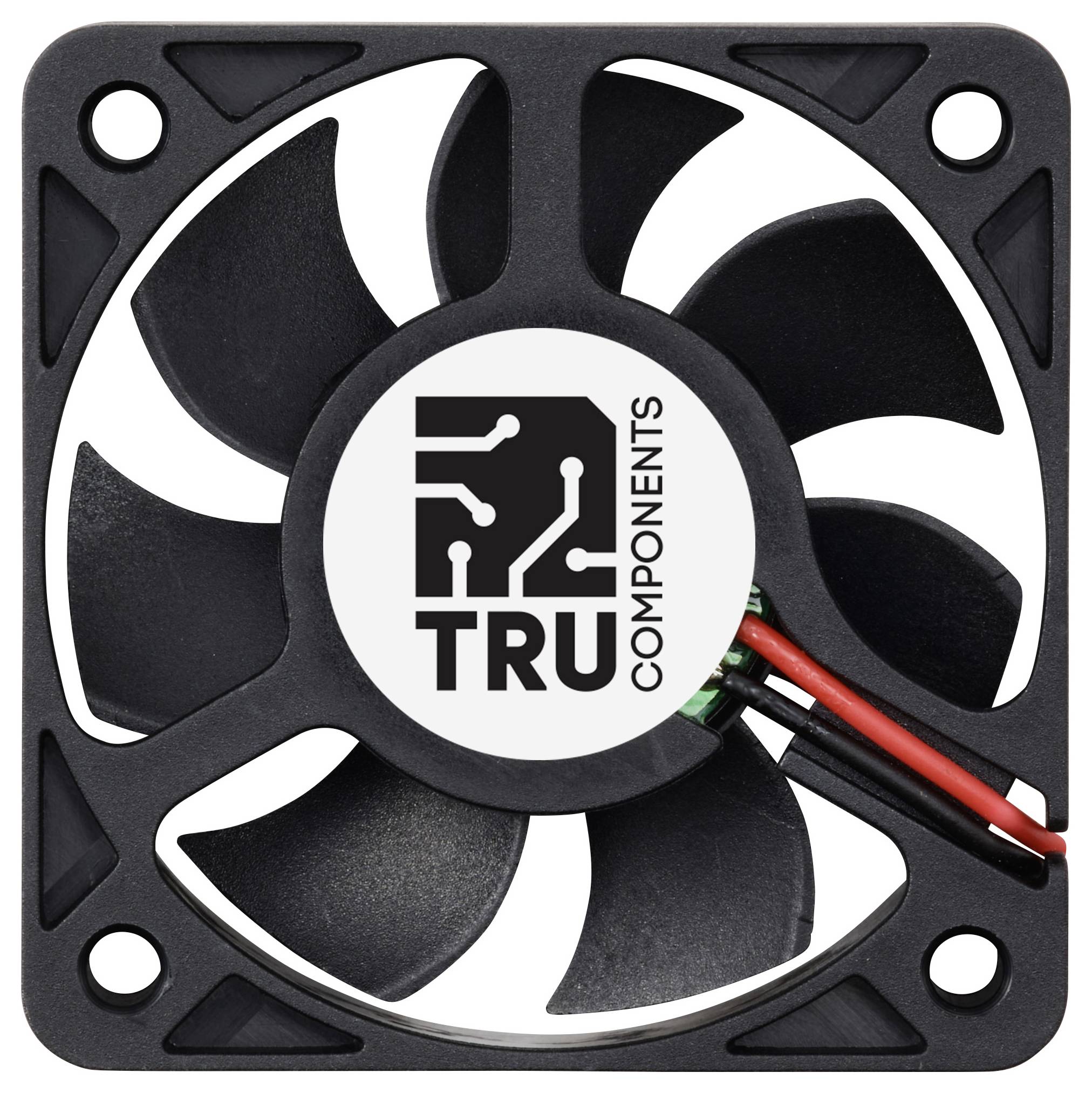 Осьовий вентилятор TRU COMPONENTS TC-MX5010-12V0.05A, 12 В/DC, 16.8 м³/год, (Д x Ш x В) 50 x 50 x 10 мм