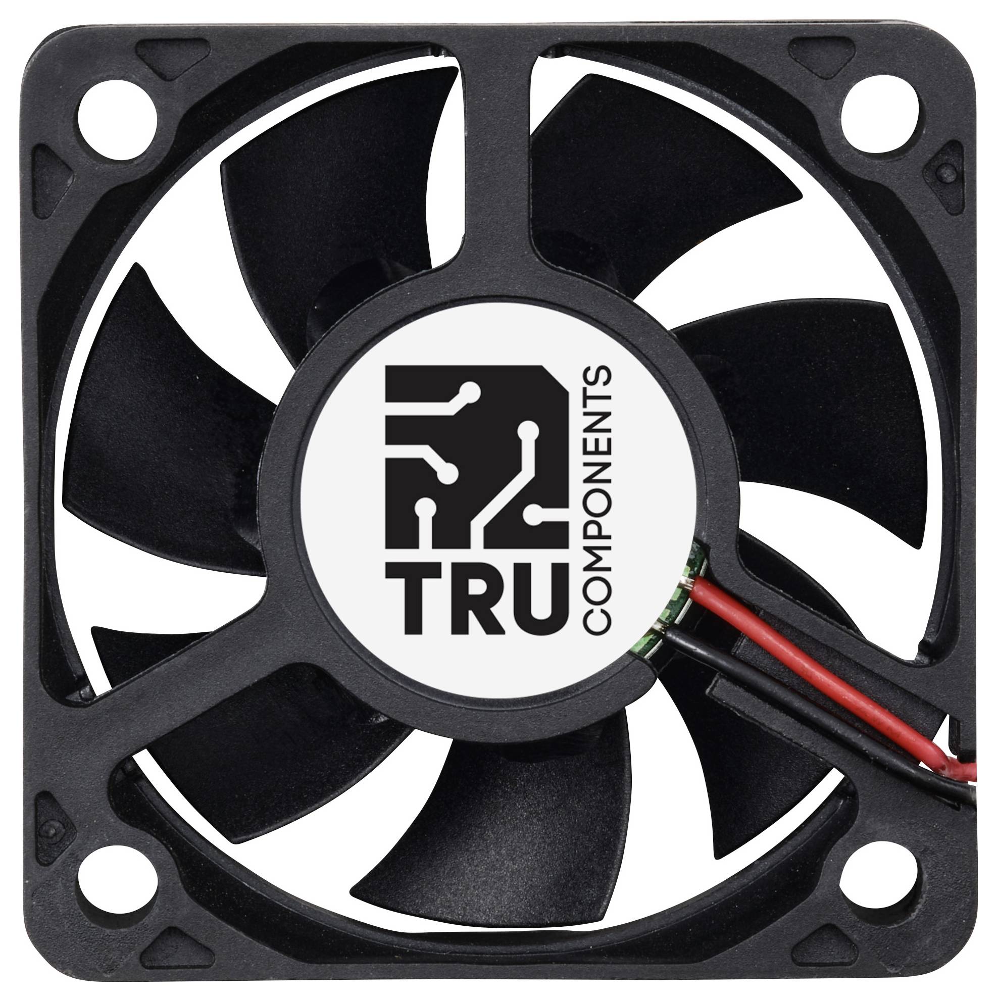 Осьовий вентилятор TRU COMPONENTS TC-MX5015-12V0.08A, 12 В/DC, 23.4 м³/год, (Д x Ш x В) 50 x 50 x 15 мм