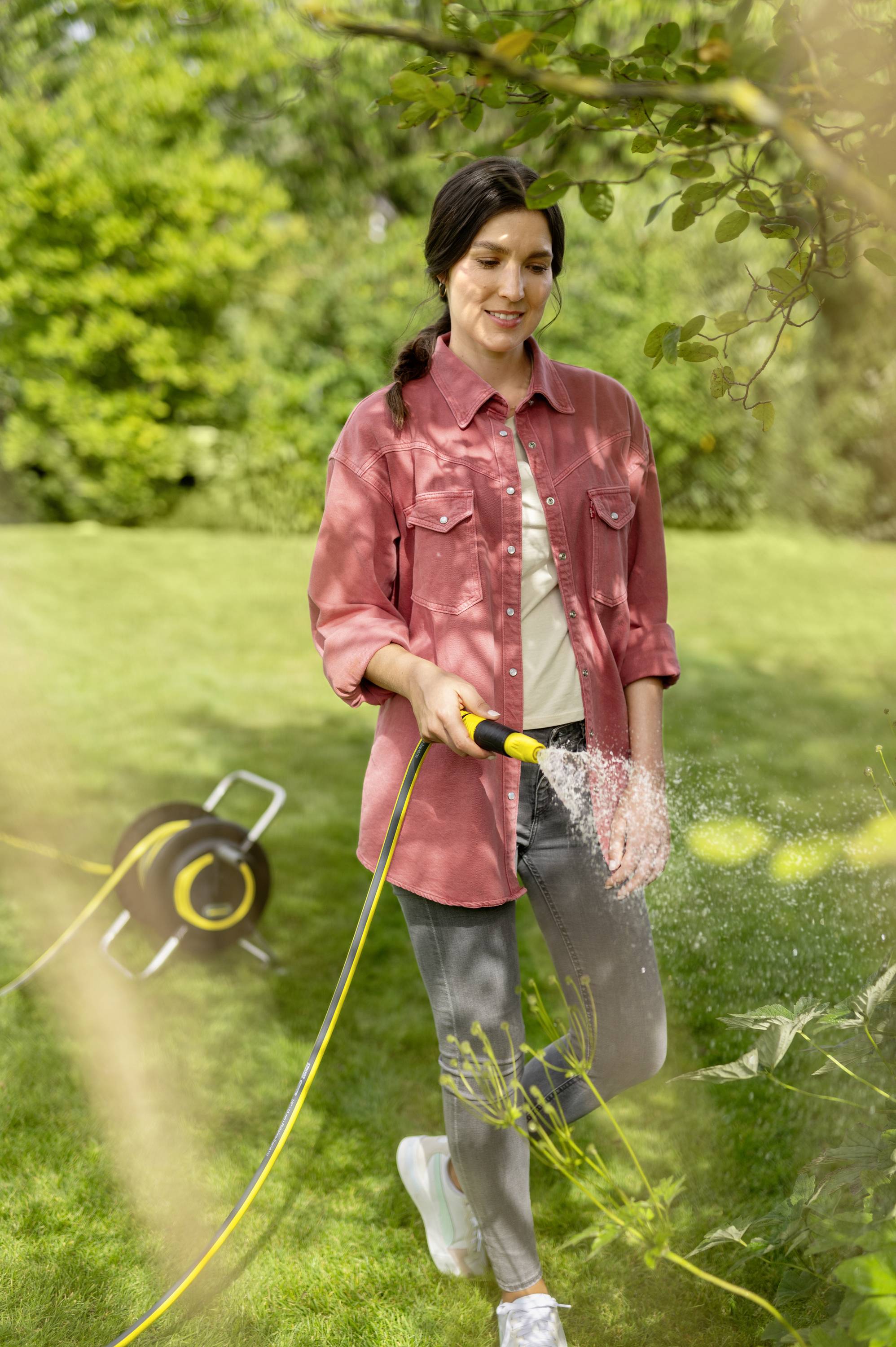 Набір шлангів Kärcher Home & Garden 2.645-374.0 HR 4.30, 30 м, 1 шт., чорний, котушка для шланга