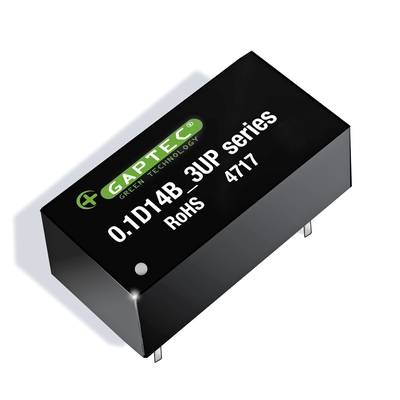 'GAPTEC 0.1D14B 3UP seria' Element elektroniczny z dwoma zaciskami, do konwersji napięcia, zgodny z RoHS, numer modelu 4717.
