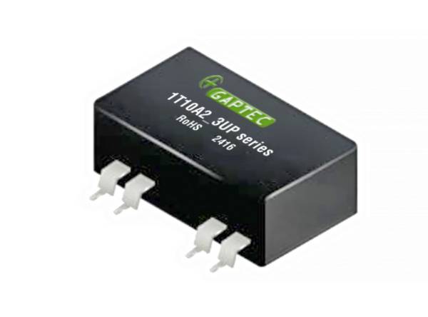 Gaptec 1T10A2_0512D3UP Przetwornica DC/DC 1T10A2_3UP, SMD-10, 1 W, 42 mA, 1 szt.