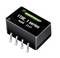 Czarny elektroniczny chip z czterema złączami po bokach. Napis: 'GAPTEC GREEN TECHNOLOGY, seria 1T8E_1, RoHS, 2117'.