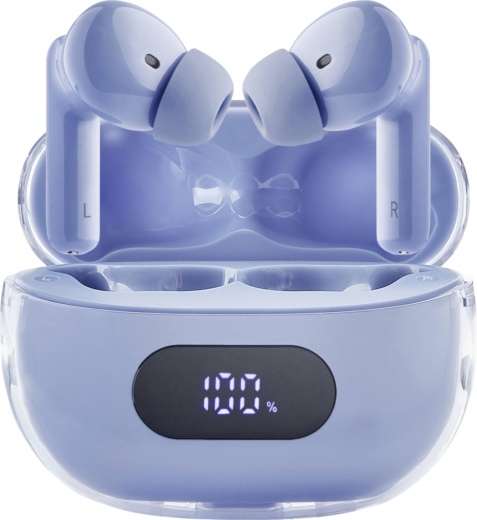 Intenso Buds Plus T315AE blau Bluetooth стерео навушники-вкладиші синього кольору з шумопоглинанням для мобільного телефону