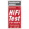 'Soundmaster ICD2023' Oberklasse 1,2 HiFi Test 1/24 TV HIFI. Ocena stosunek ceny do jakości: dobry - bardzo dobry.