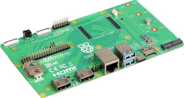 Raspberry Pi® RPI CM5 IO BOARD Moduł I/O Pasuje do: Raspberry Pi®