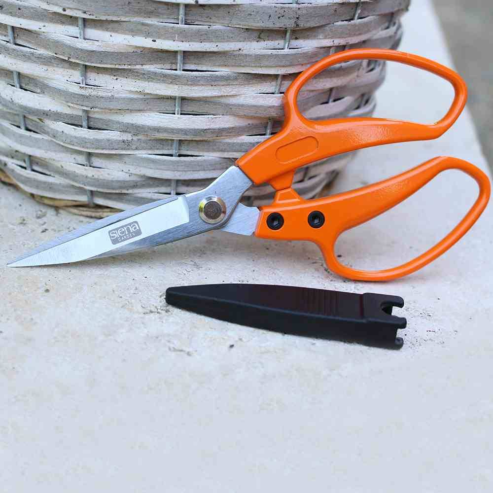 Садовий секатор Siena Garden CG2060, двосторонній, 19 см