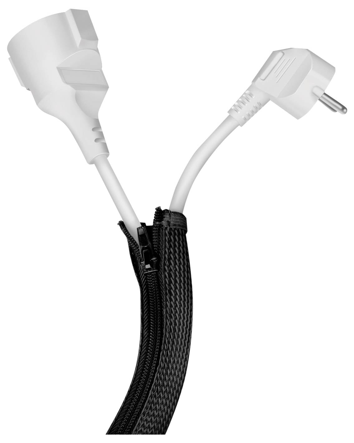 Кабель-шланг LogiLink KAB0082, 20 мм (макс.), чорний, 5 м