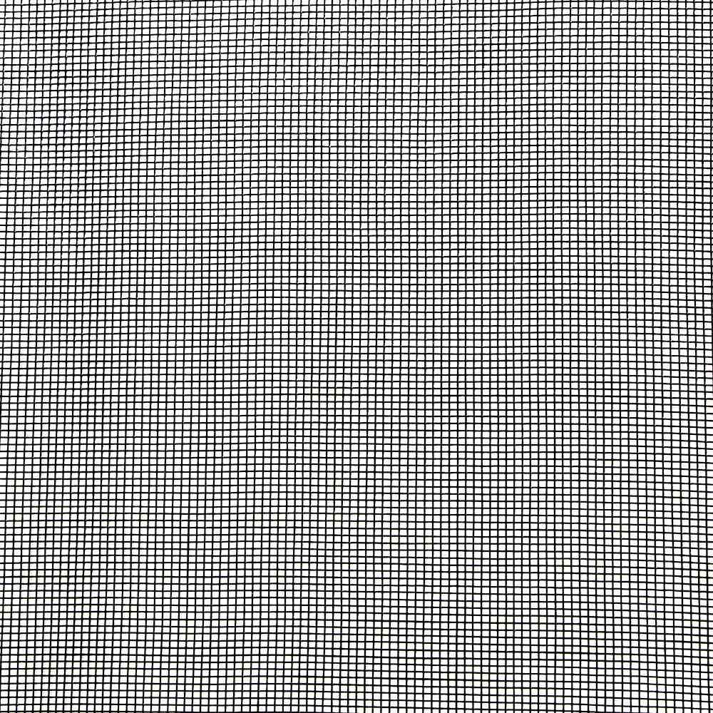 Gęsty, równomierny wzór kratki na białym tle.