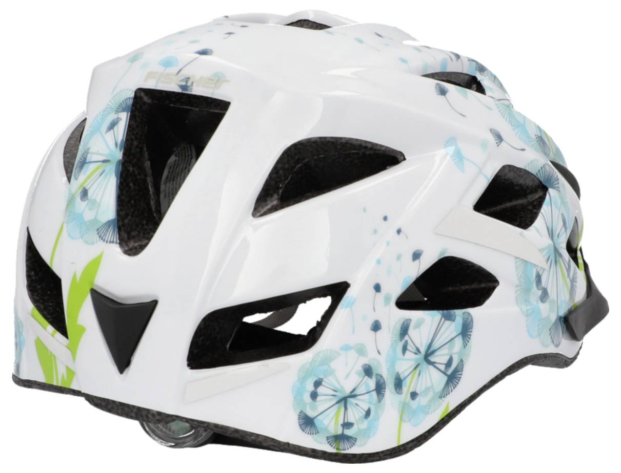 Велосипедний шолом FISCHER FAHRRAD Urban Flower чорний Розмір одягу = S/M Обхват голови = 55-59 см