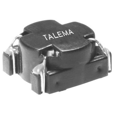 Czarny, krzyżowy element elektroniczny z napisem 'TALEMA'.
