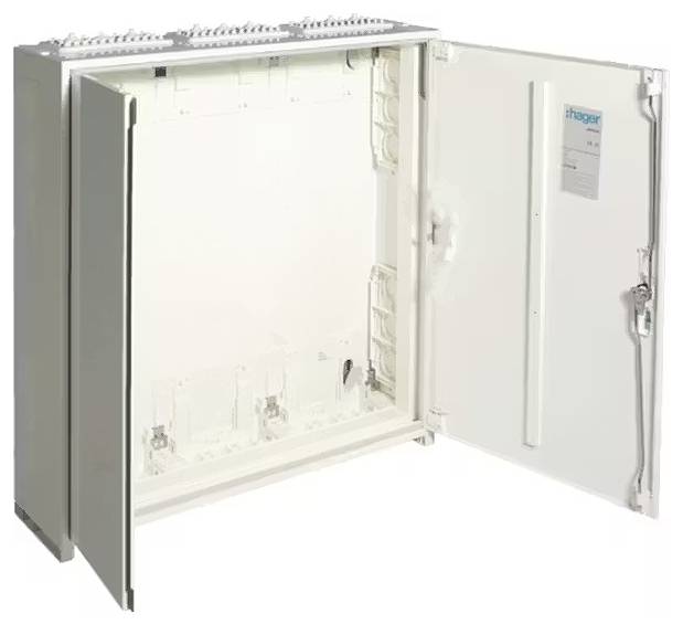 Hager FP53TW FP53TW Szafka rozdzielcza nadtynkowy Opis 1 szt.