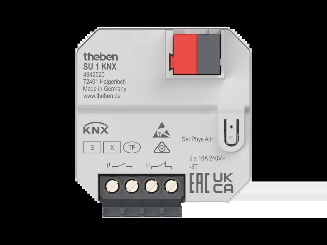 Element wykonawczy Theben 4942520 SU 1 KNX