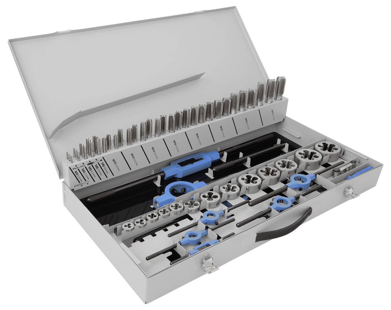 Набір мітчиків GSR 00708110, метричні, M3 - M24