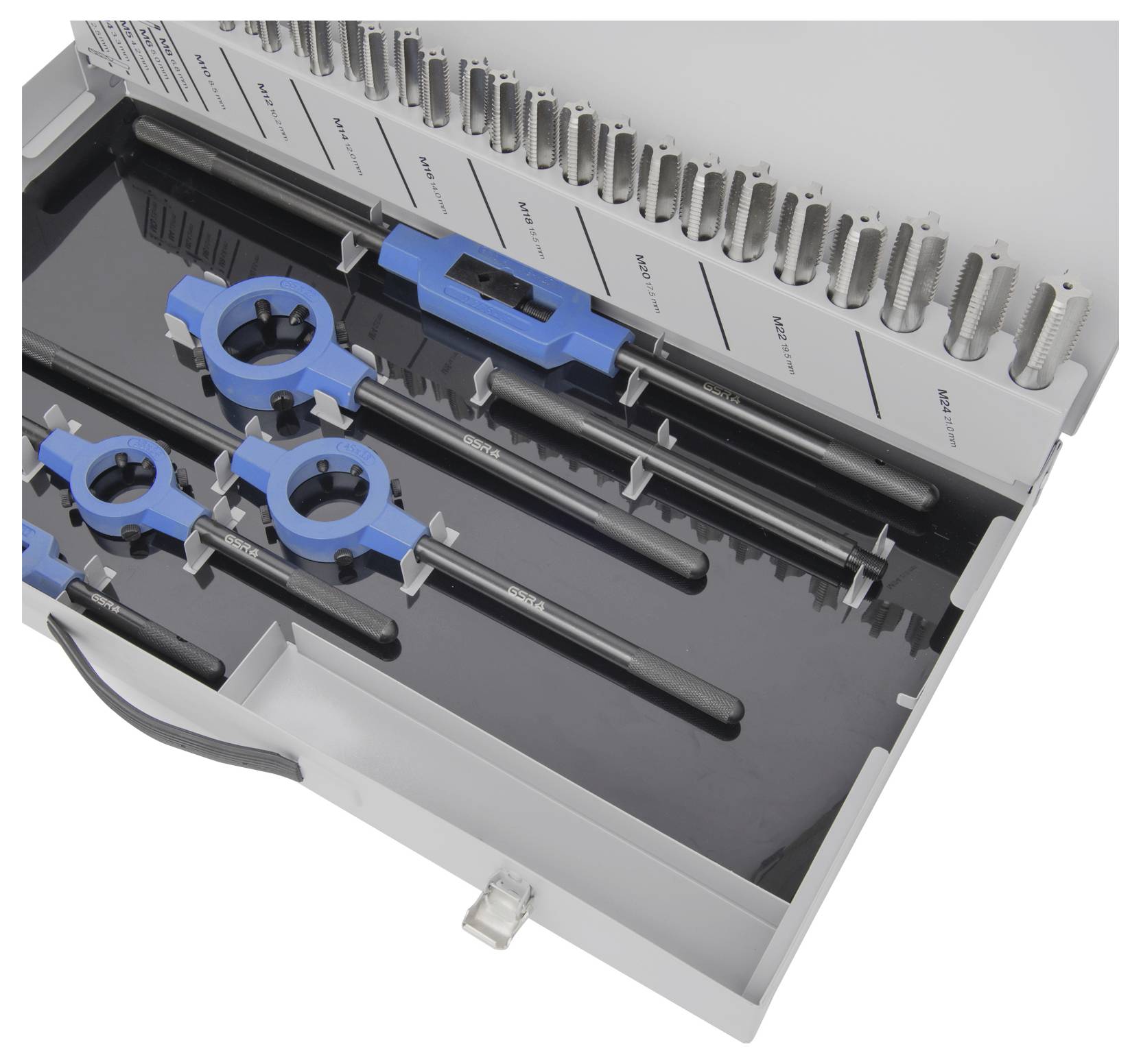 Набір мітчиків GSR 00708110, метричні, M3 - M24