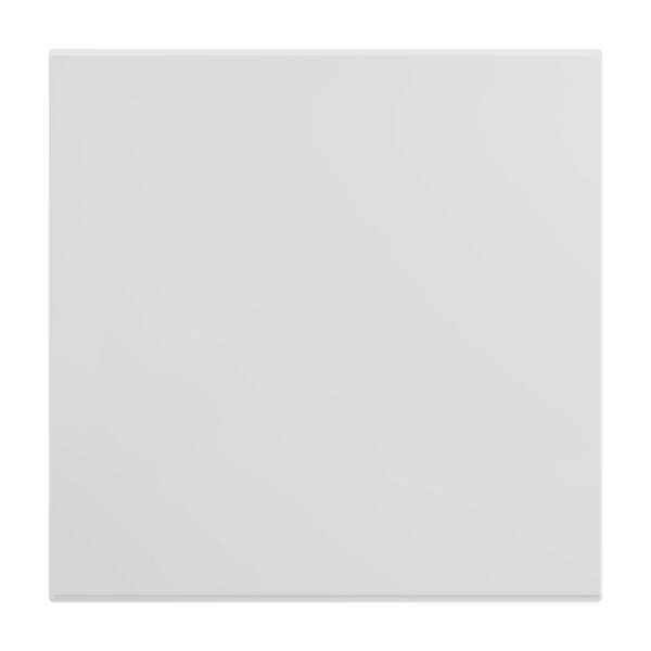 Prosty, kwadratowy, biały design ceramicznych płytek na białym tle.