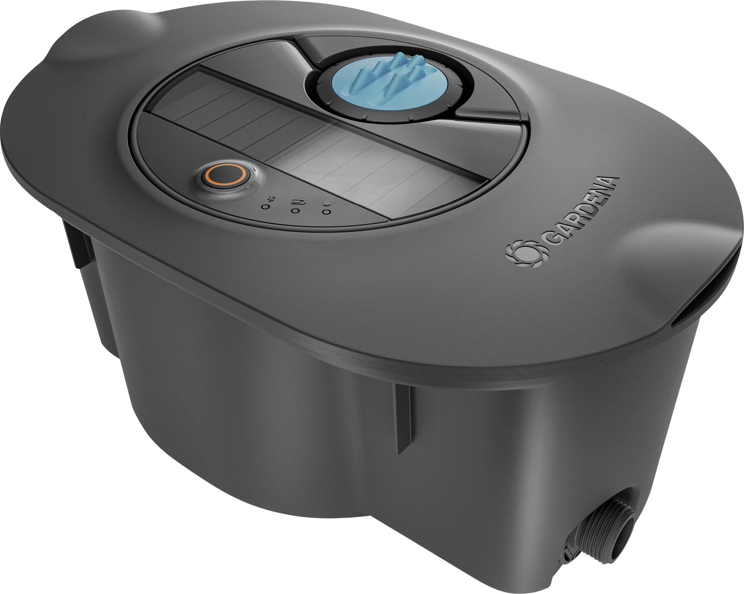 GARDENA 16010-20 Komplett-Set, Pipeline Bewässerungssystem AquaPrecise, solarbetrieben Контролер зрошення