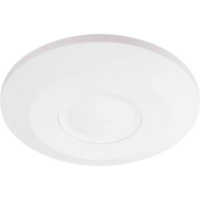 Okrągła, biała sufitowa lampa LED o nowoczesnym, minimalistycznym designie. Idealna do oświetlenia pomieszczeń mieszkalnych lub przestrzeni roboczych.