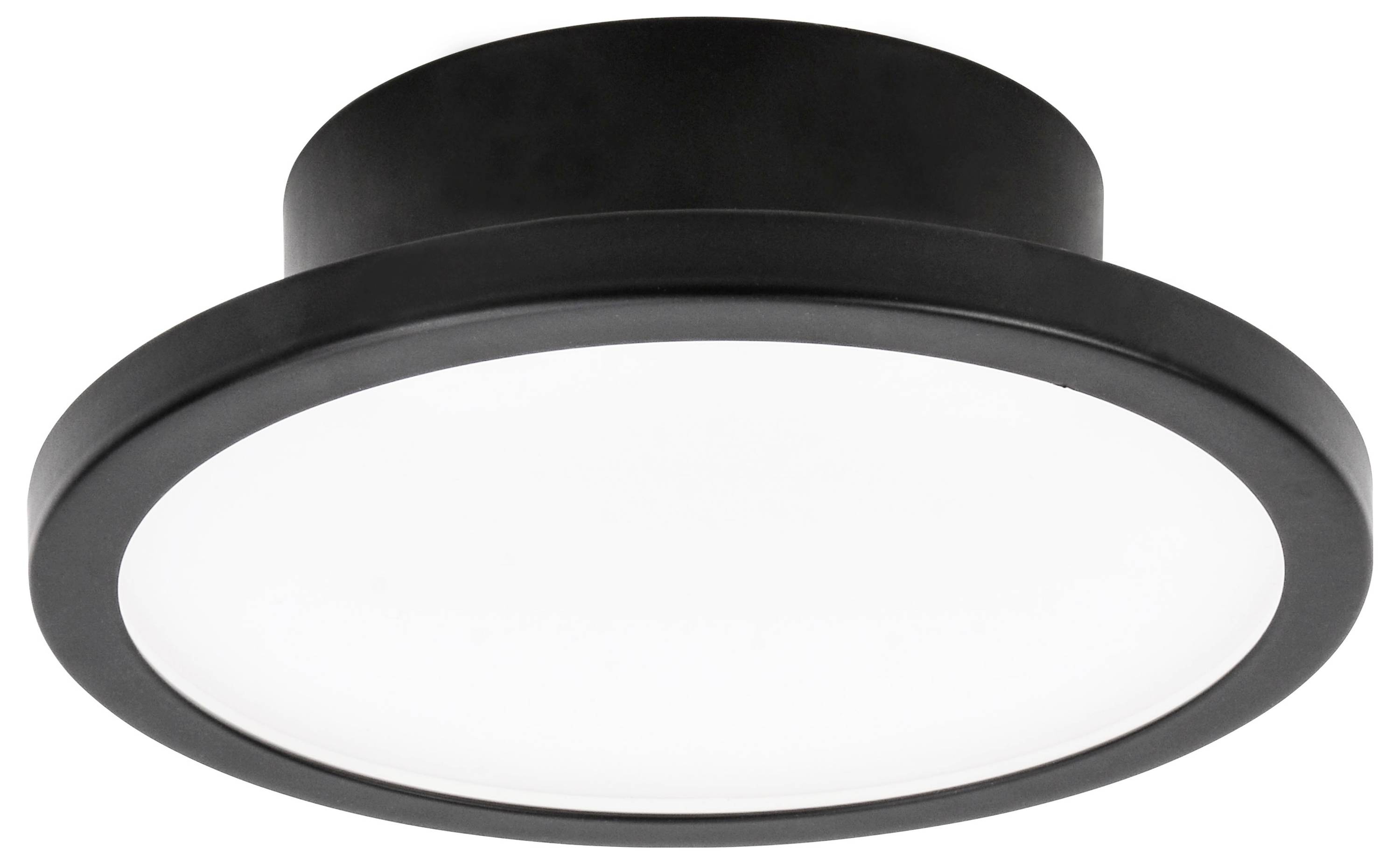 Світлодіодний стельовий світильник LightMe LM85656 8 Вт 540 лм чорний