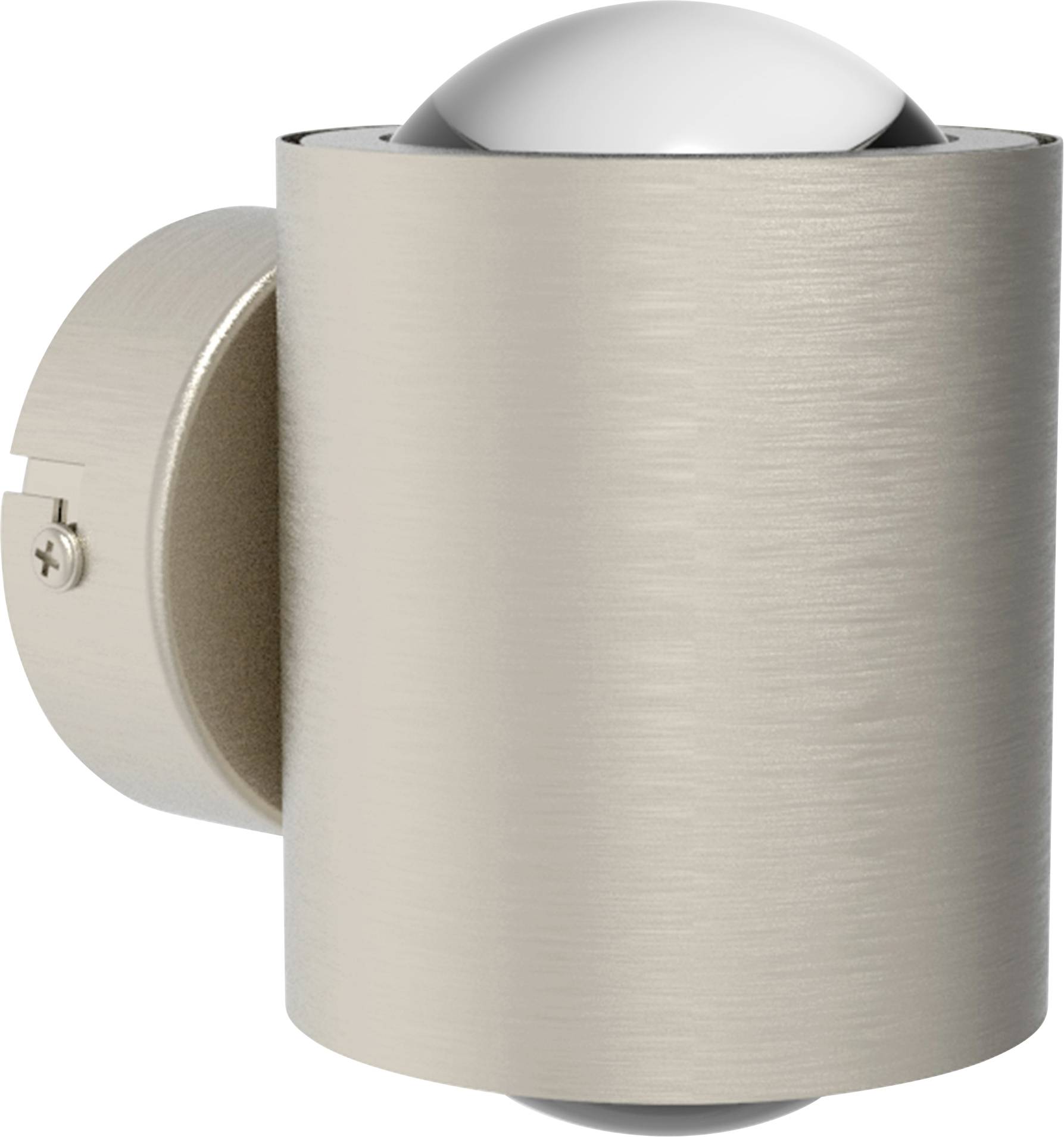 Світлодіодний настінний світильник LightMe LM85815 LM85815 10 Вт, титановий