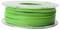 Zielona rolka filamentu do drukarki 3D, sfotografowana z boku.