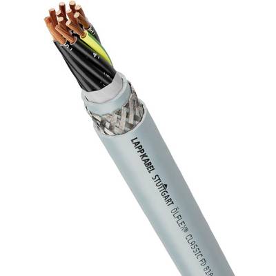 Wielożyłowy kabel Lapp 'ÖLFLEX CLASSIC 110 CY' z gołymi przewodami miedzianymi i oplotem tekstylnym, przeznaczony do instalacji elektrycznych.