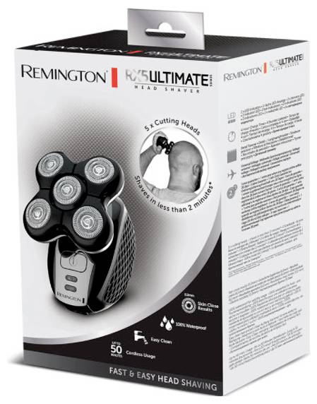 Моющаяся машинка для стрижки волос Remington Ultimate Series, черная.