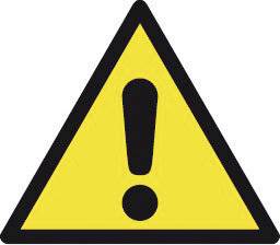 Попереджувальний знак загальний попереджувальний знак 1 шт.