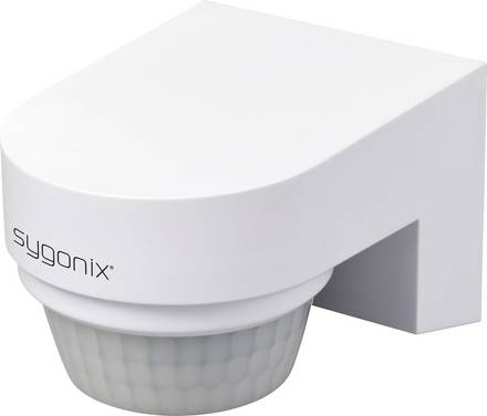 Czujnik ruchu PIR Sygonix SY-6733030 240 ° IP65 biały