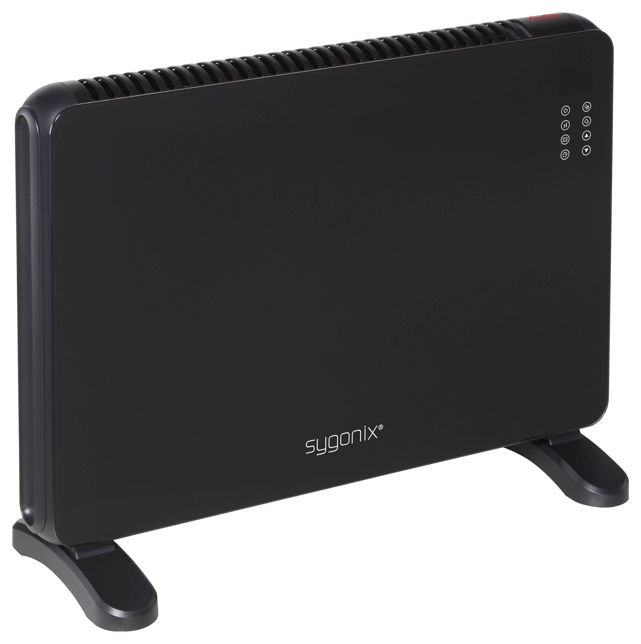 Радіатор Sygonix SY-6735640 20 м² чорний