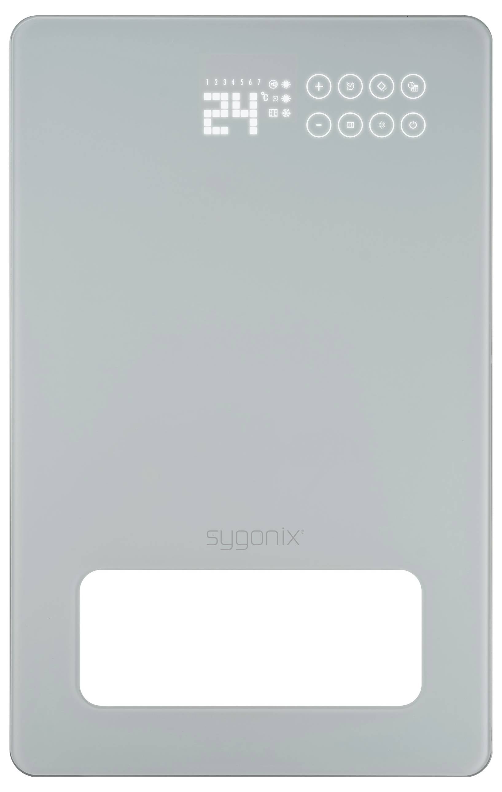 Радіатор Sygonix SY-6735642 20 м² білий