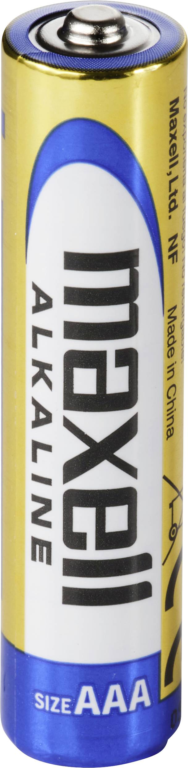 Батарейка AAA/R03 Maxell LR03AAA LR03AAA, 1,5 В, лужно-марганцева, 800 шт.