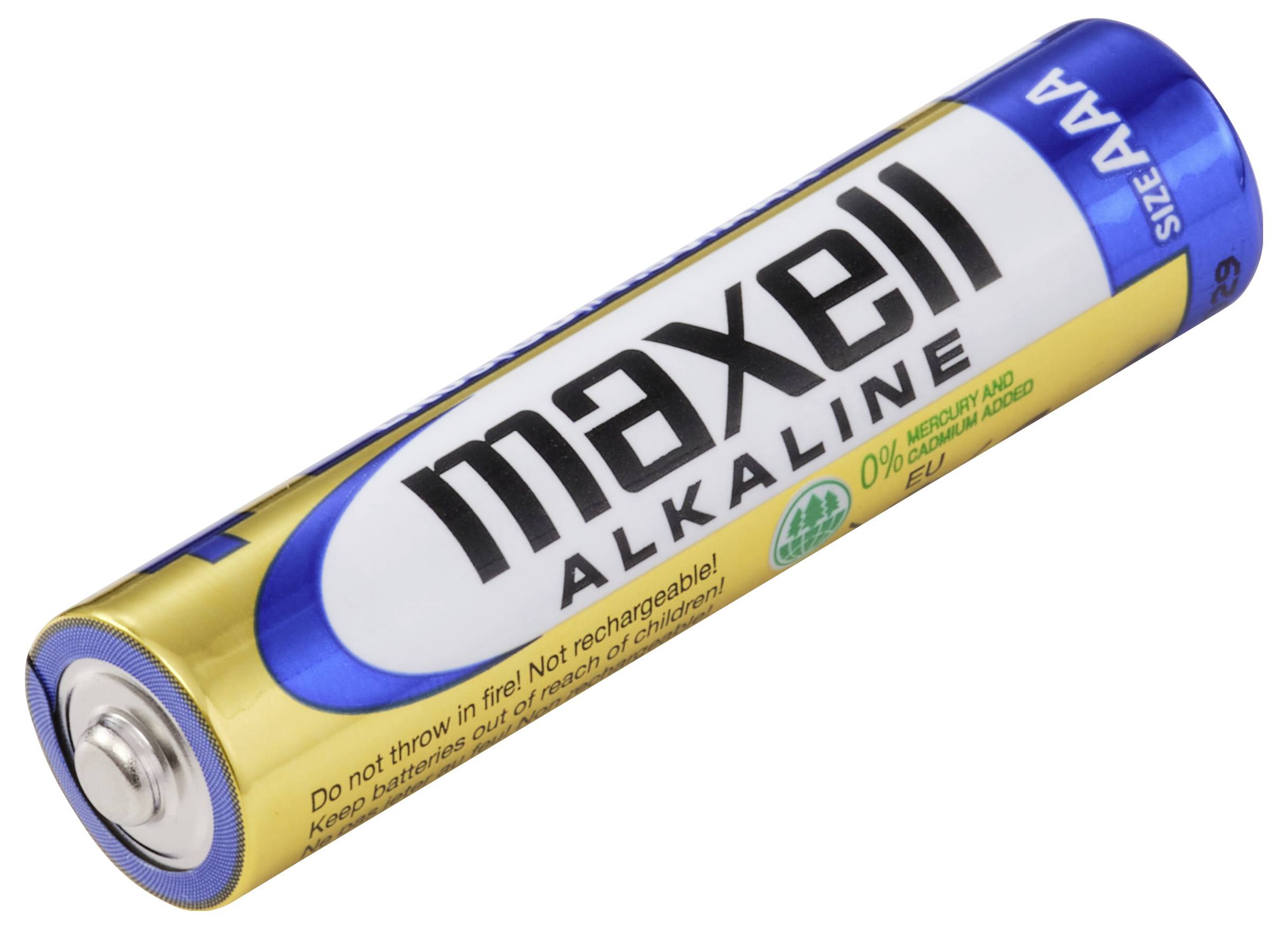 Батарейка AAA/R03 Maxell LR03AAA LR03AAA, 1,5 В, лужно-марганцева, 800 шт.