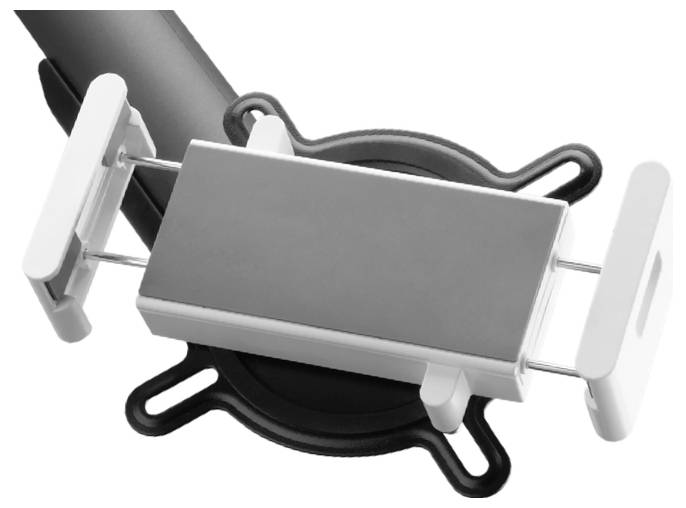 Тримач планшета One For All для кронштейна монітора Tablethalterung für Monitorarm 1 Білий дисплей